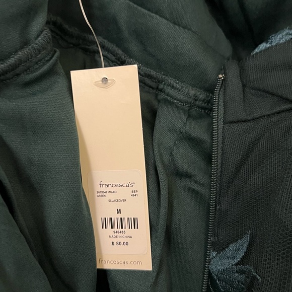 NWT Francesca’s Ellie Deep V Dress - Picture 5 of 7